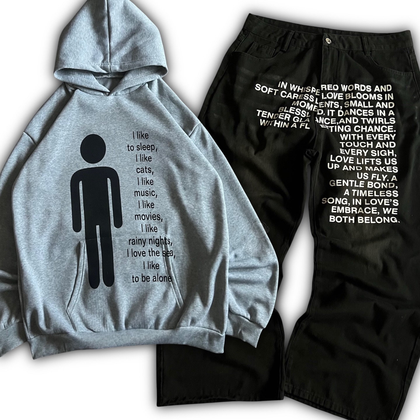 Embroidery Fashion - Conjuntos de Sudadera con Capucha y