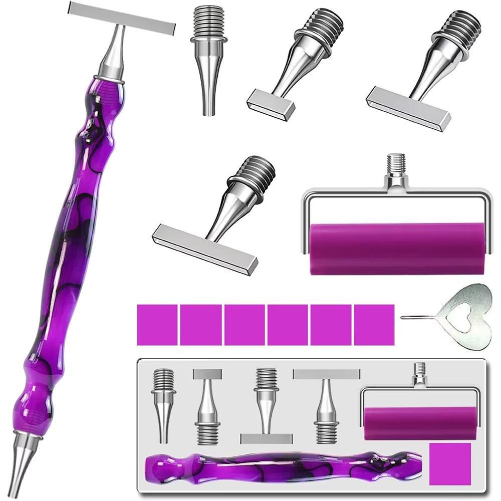 Embroidery Needle Pen - Juego de bolígrafos ergonómicos para pintura