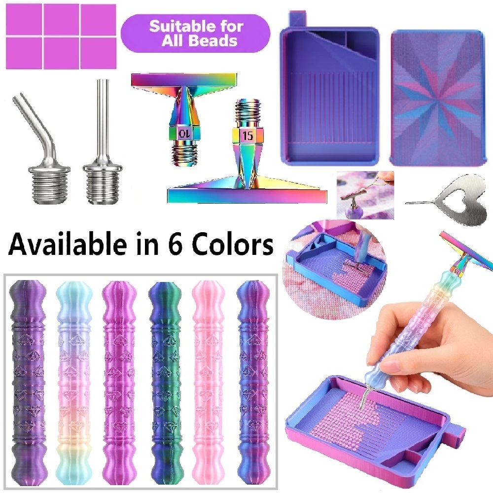 Embroidery Needle Pen - Juego de accesorios para bolígrafo punteador