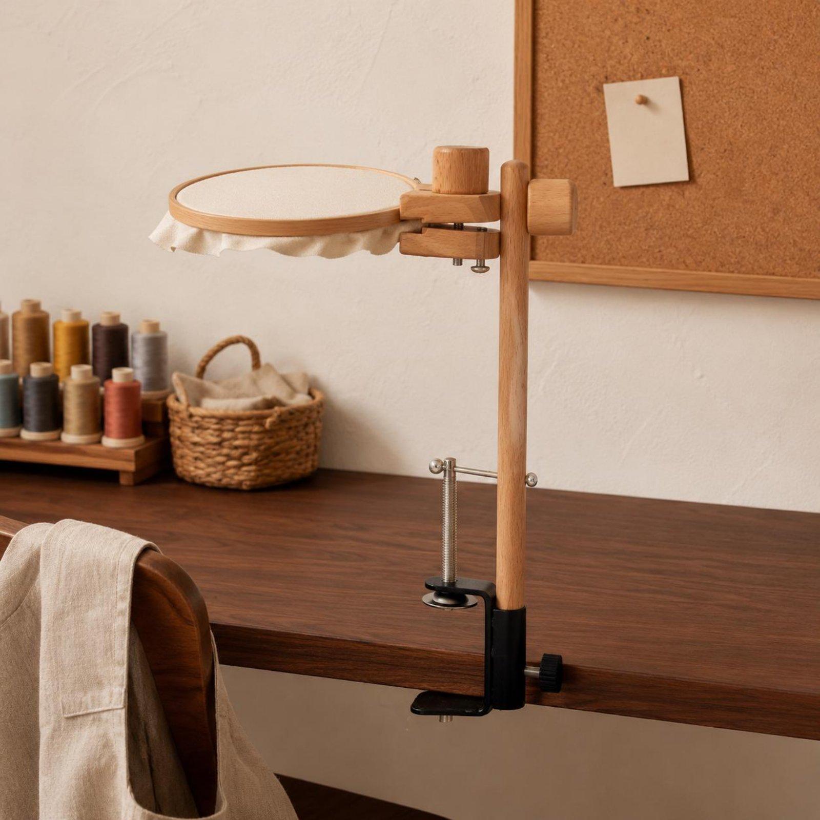 Embroidery Frame - Soporte de Mesa de Madera de