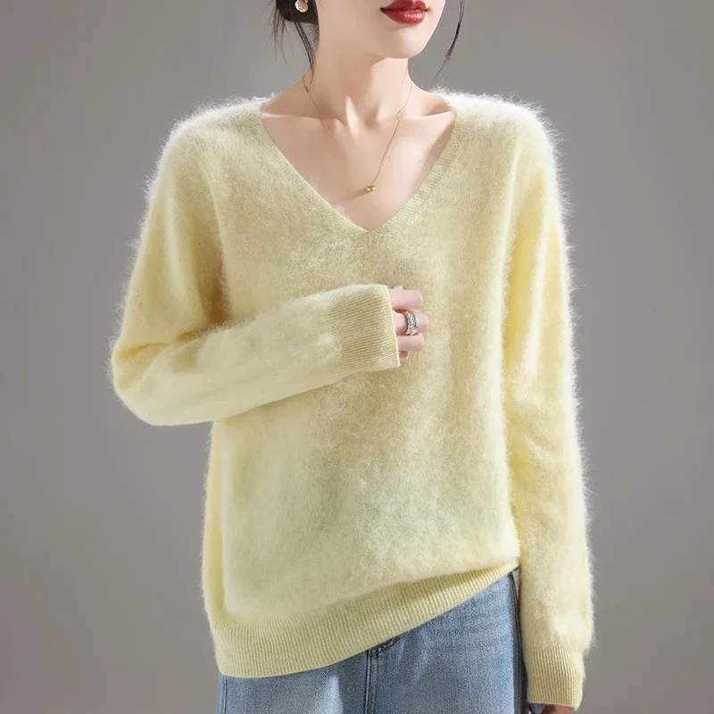 Embroidery Fashion - Suéter de Lana Merino 100% para