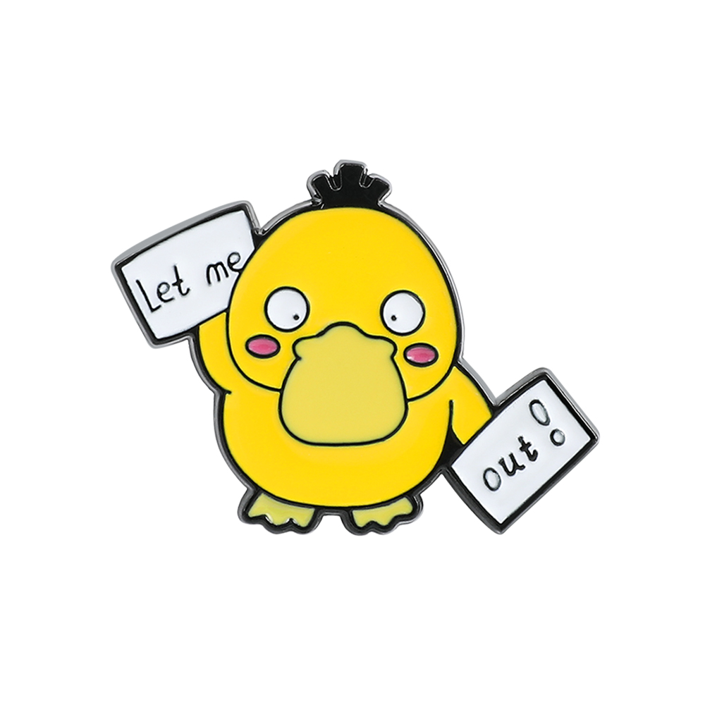 Embroidery Outfit - 1 pieza ​ Broche de patito
