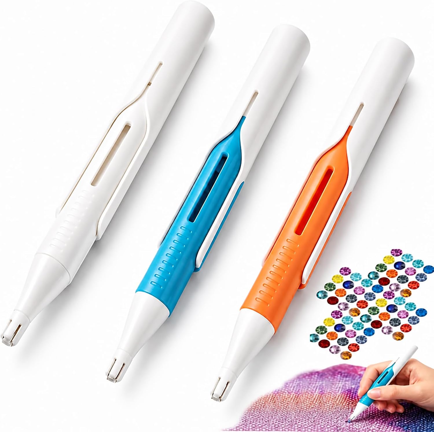 Embroidery Needle Pen - Dispensador Automático de Perlas para Pintura
