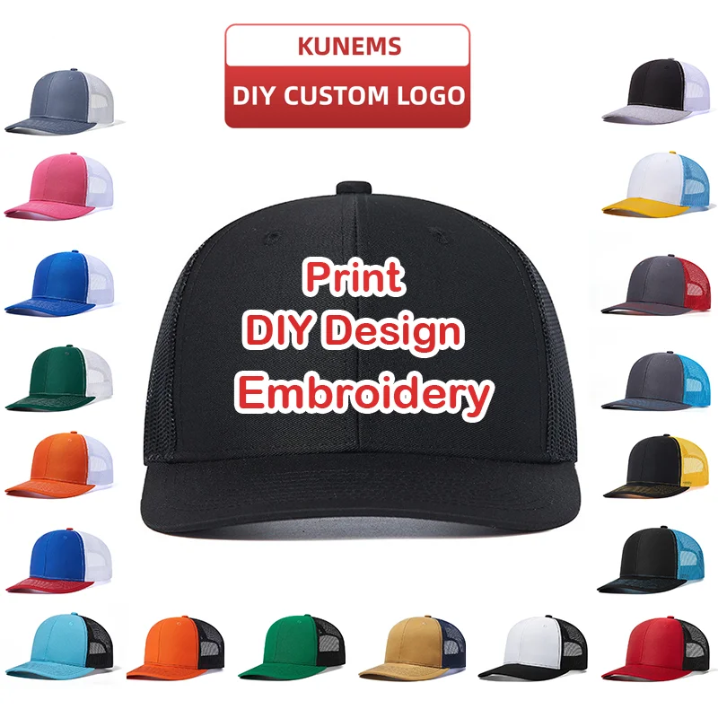 Embroidery Design Logo - Gorra de Béisbol KUNEMS con Bordado
