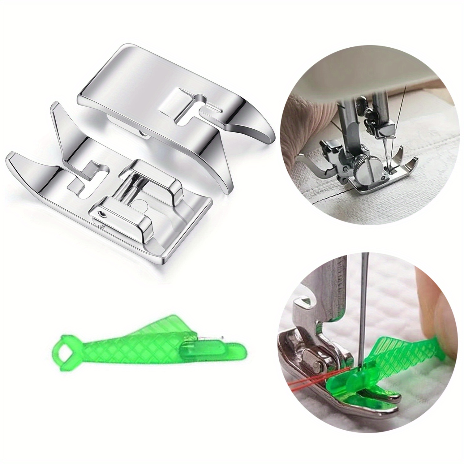 Embroidery Zig Zag Stitch - Prensatelas de costura universales, puntada recta