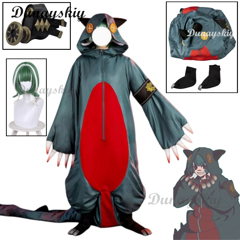 Embroidery Outfit - Disfraz de Guita Gachiakuta, Peluca, Máscara,