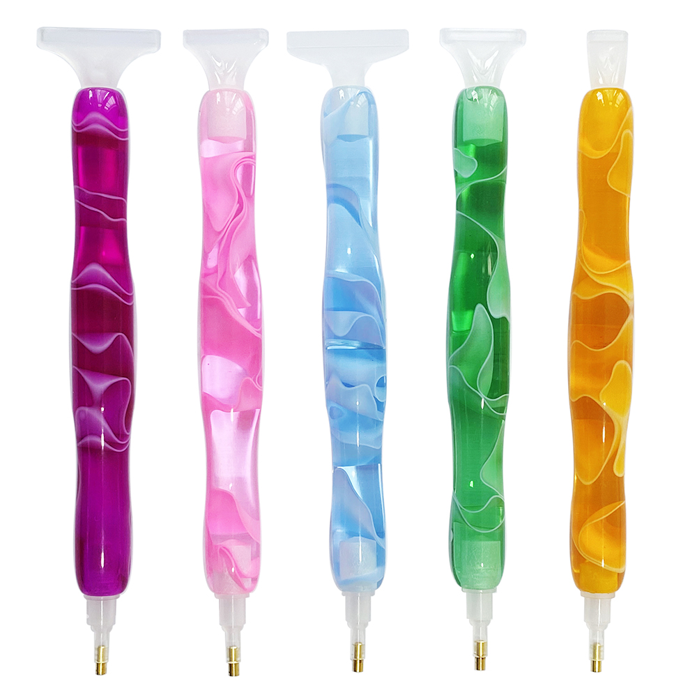Embroidery Needle Pen - Bolígrafo de Resina de Color para