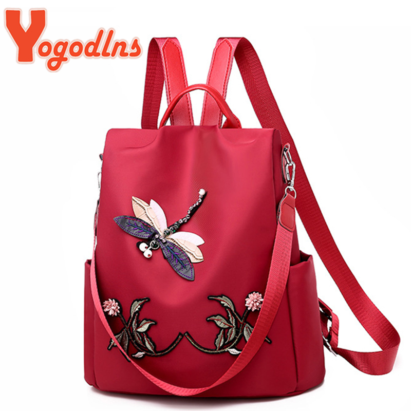 Embroidery Kit Pouch - Mochila Yogodlns con bordado a la