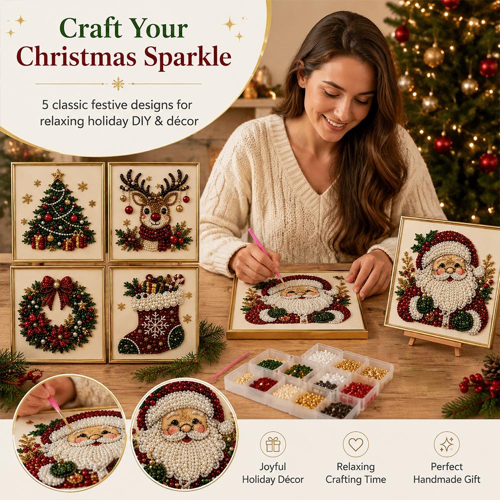 Kit de Arte con Perlas de Papá - Embroidery Frame reseña y precio