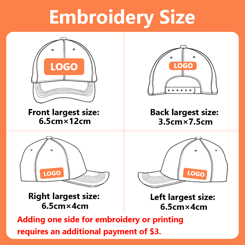 Sombrero de camuflaje bordado  - Embroidery Design Logo reseña y precio