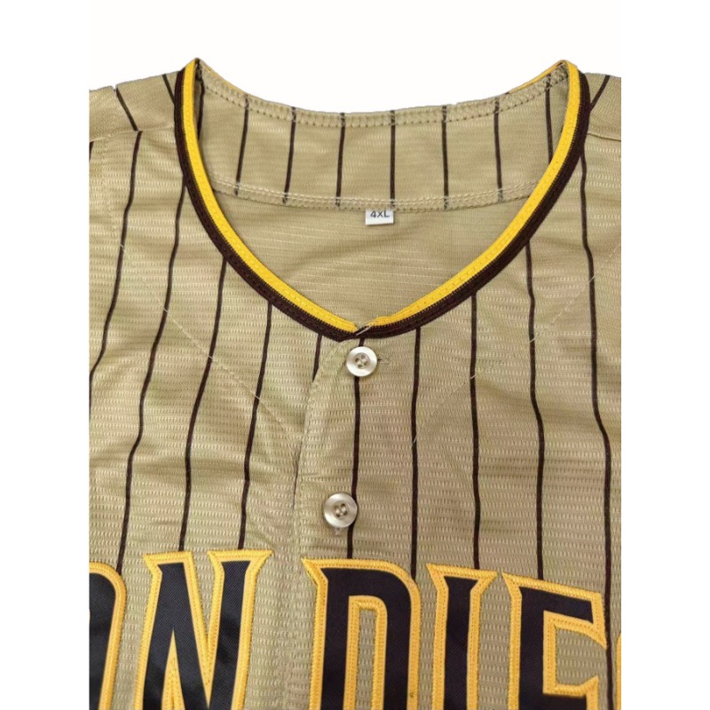 Camiseta de béisbol bordada co - Embroidery Uniforms reseña y precio