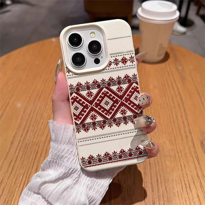 Funda para Teléfono Móvil con  - Embroidery X Pattern reseña y precio