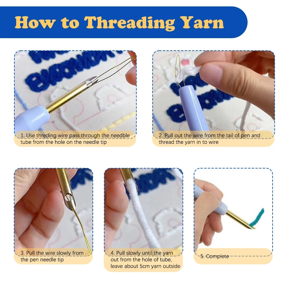 Kits de bordado con aguja perf - Embroidery Hoop Square reseña y precio