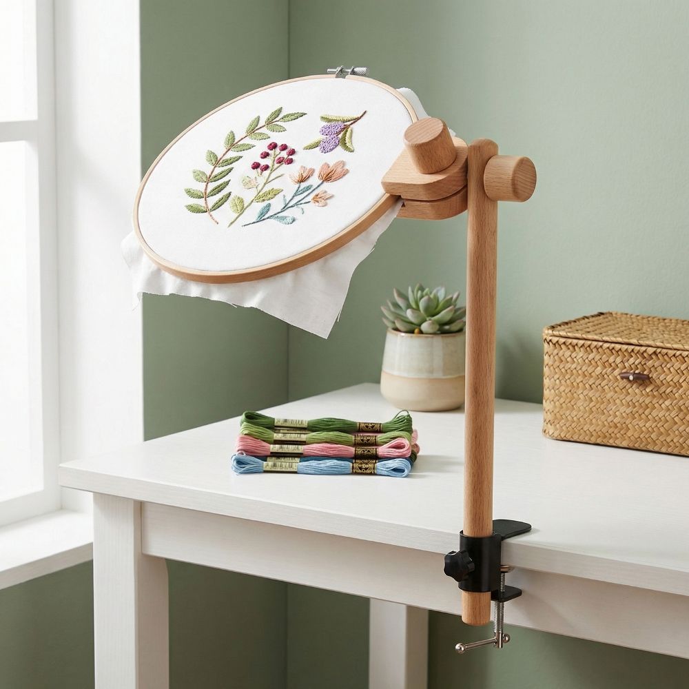 Soporte de Madera de Haya para - Embroidery Hoop Square reseña y precio