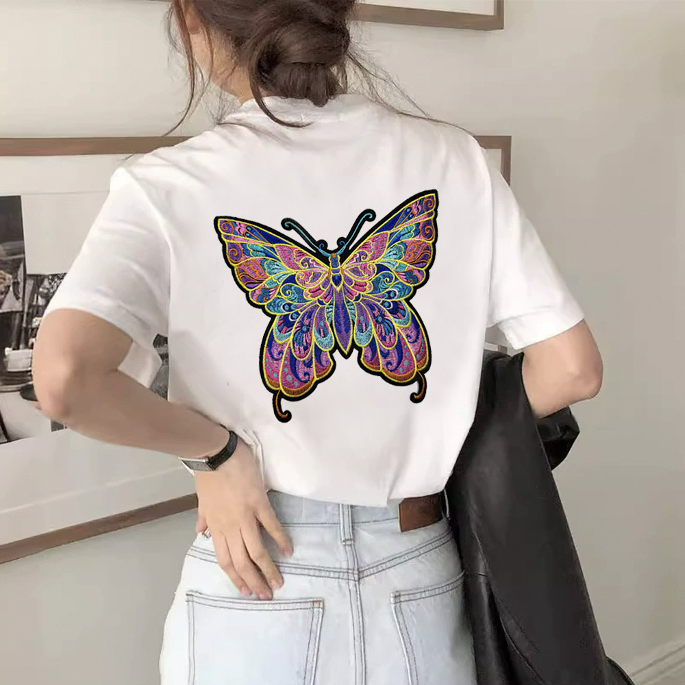 Parche bordado de estilo étnic - Embroidery X Pattern reseña y precio