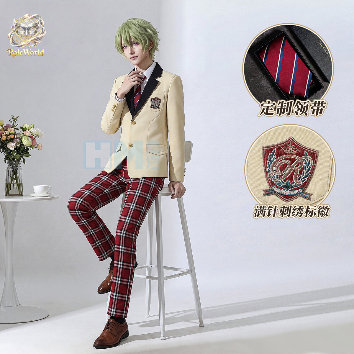 Disfraz de Cosplay de la Acade - Embroidery Outfit reseña y precio
