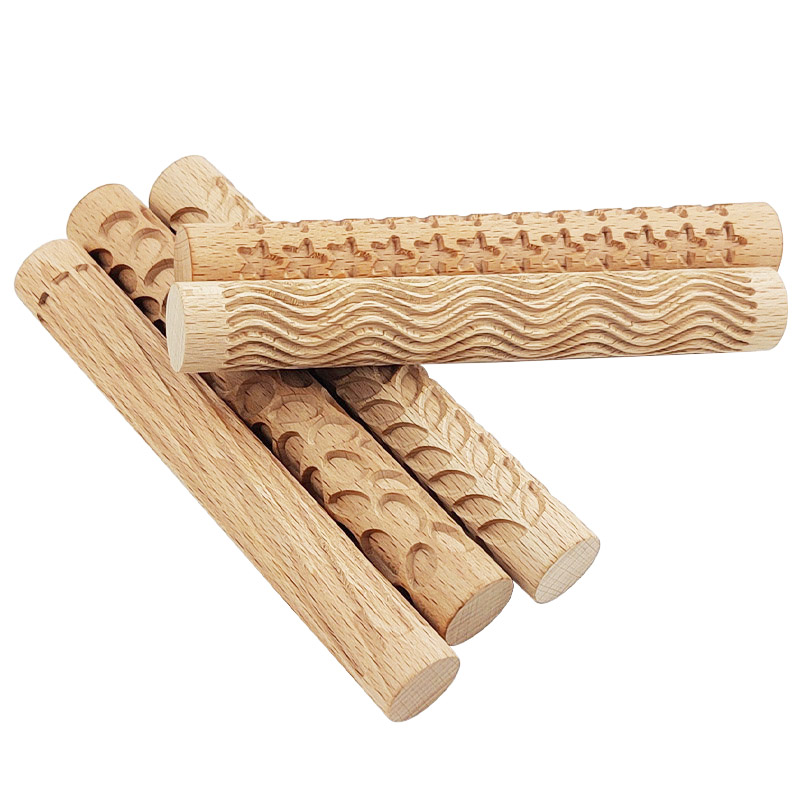 Rodillo con textura de madera, - Embroidery Texture reseña y precio