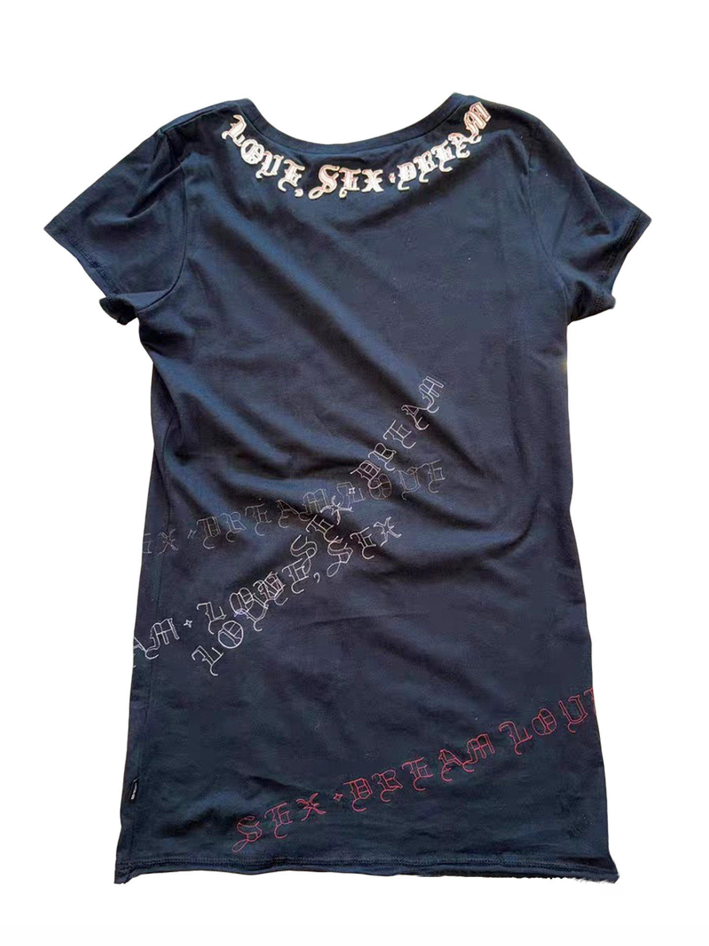 Camiseta de manga corta con te - Embroidery Fonts reseña y precio