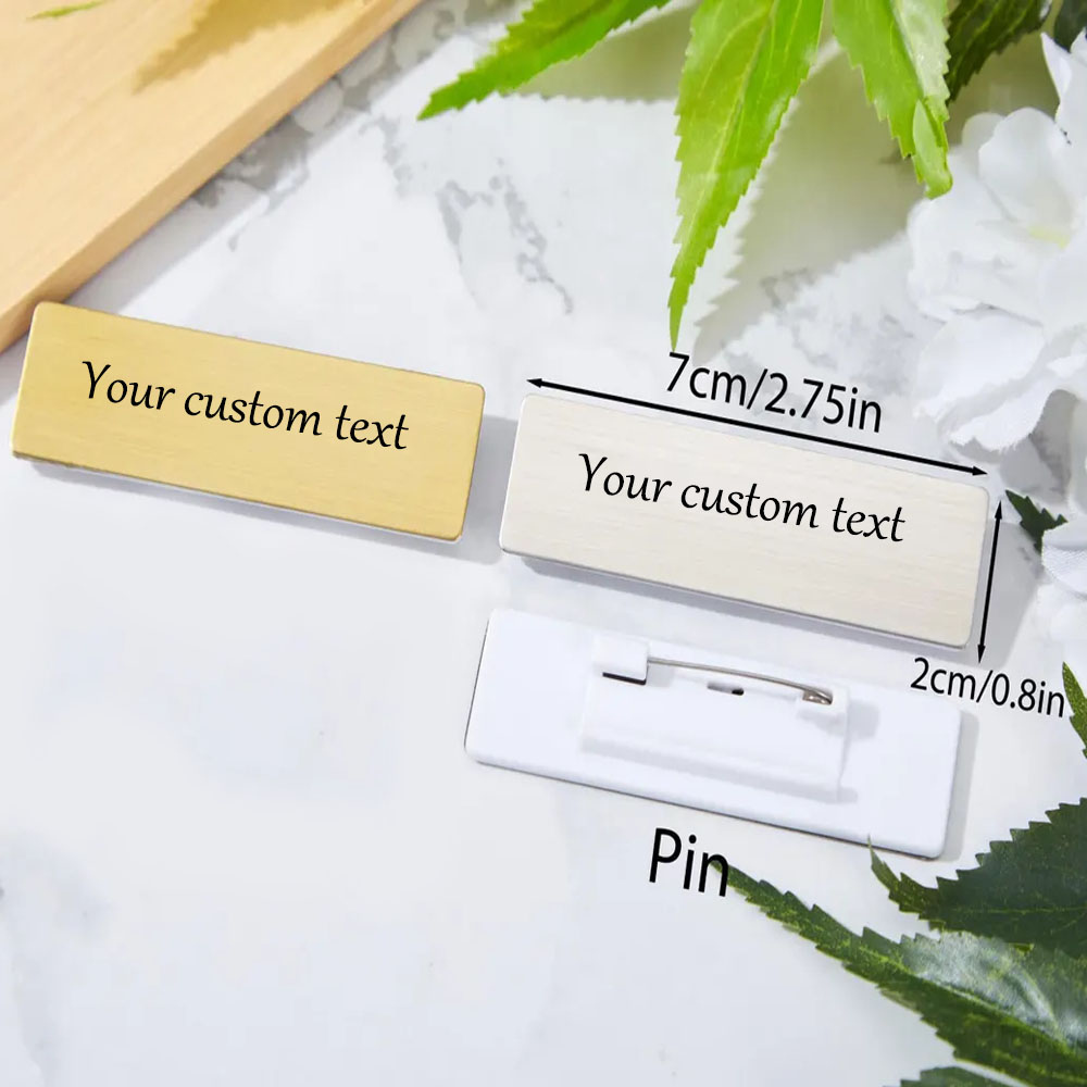 Placas de identidad de metal p - Embroidery Texture reseña y precio