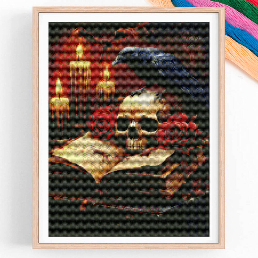 Punto de cruz vaca Animal DIY  - Embroidery Rose Stitch reseña y precio