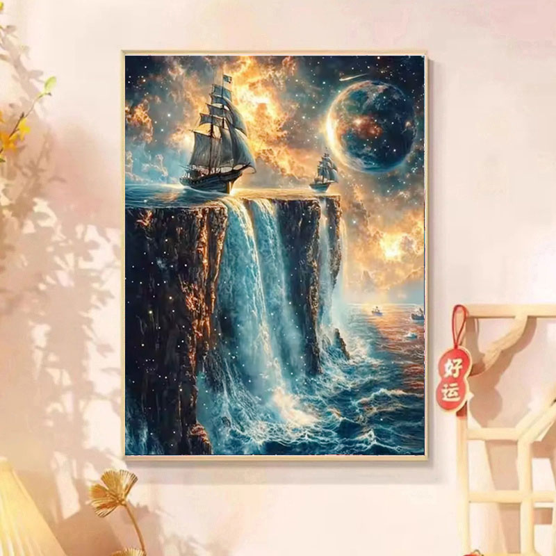 Pintura de Diamantes 5D DIY co - Embroidery Wall Art reseña y precio