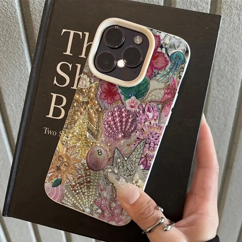 Funda de Silicona con Patrón d - Embroidery X Pattern reseña y precio