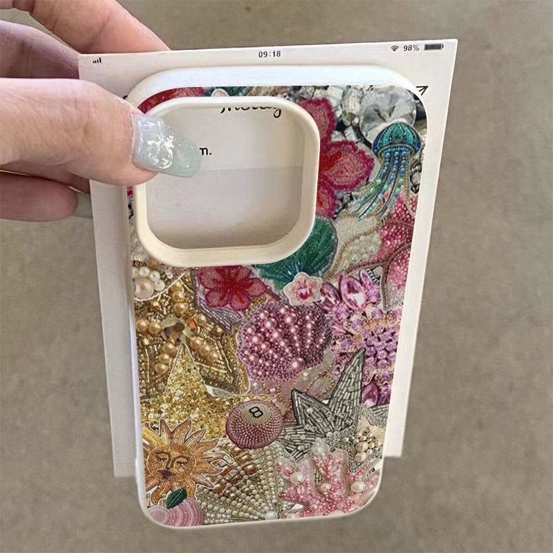 Funda de Silicona con Patrón d - Embroidery X Pattern reseña y precio