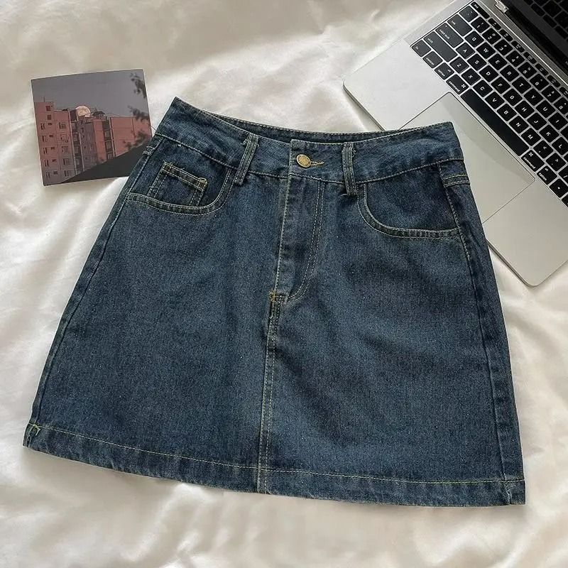 Conjunto de Falda Vaquera Y2K: - Embroidery Style reseña y precio