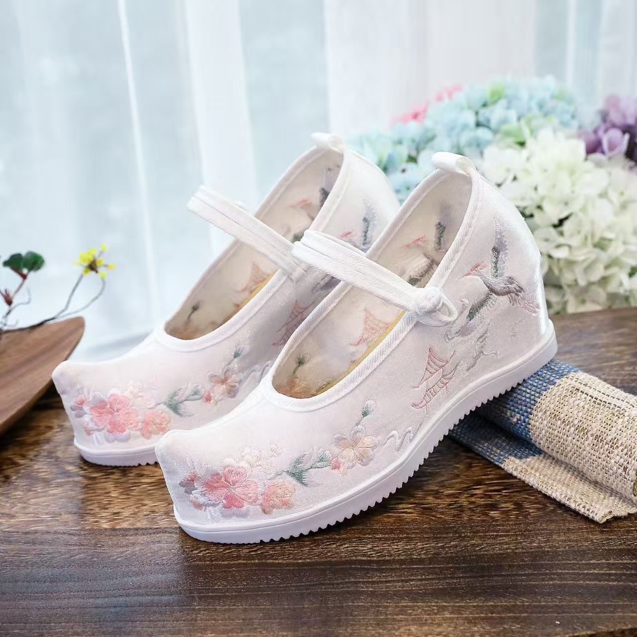 Zapatos bordados internos aume - Embroidery Style reseña y precio