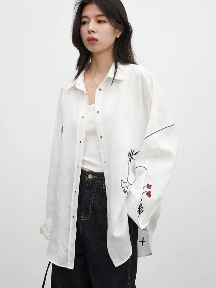 Camisa de Moda CHIC VEN para M - Embroidery Uniforms reseña y precio