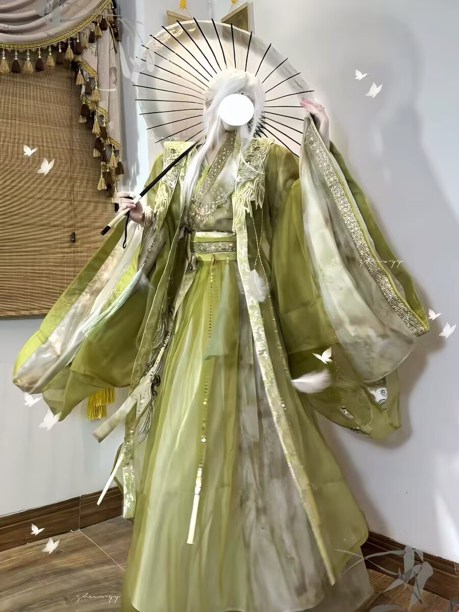 Traje Hanfu de Espadachín Wuxi - Embroidery Outfit reseña y precio
