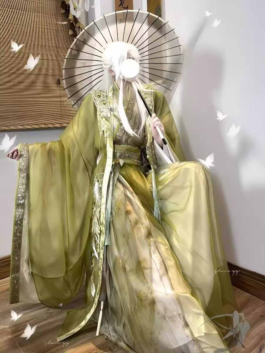 Traje Hanfu de Espadachín Wuxi - Embroidery Outfit reseña y precio
