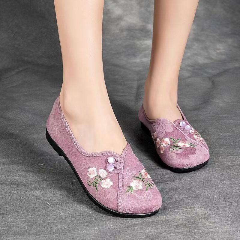 Zapatos planos de estilo chino - Embroidery Style reseña y precio