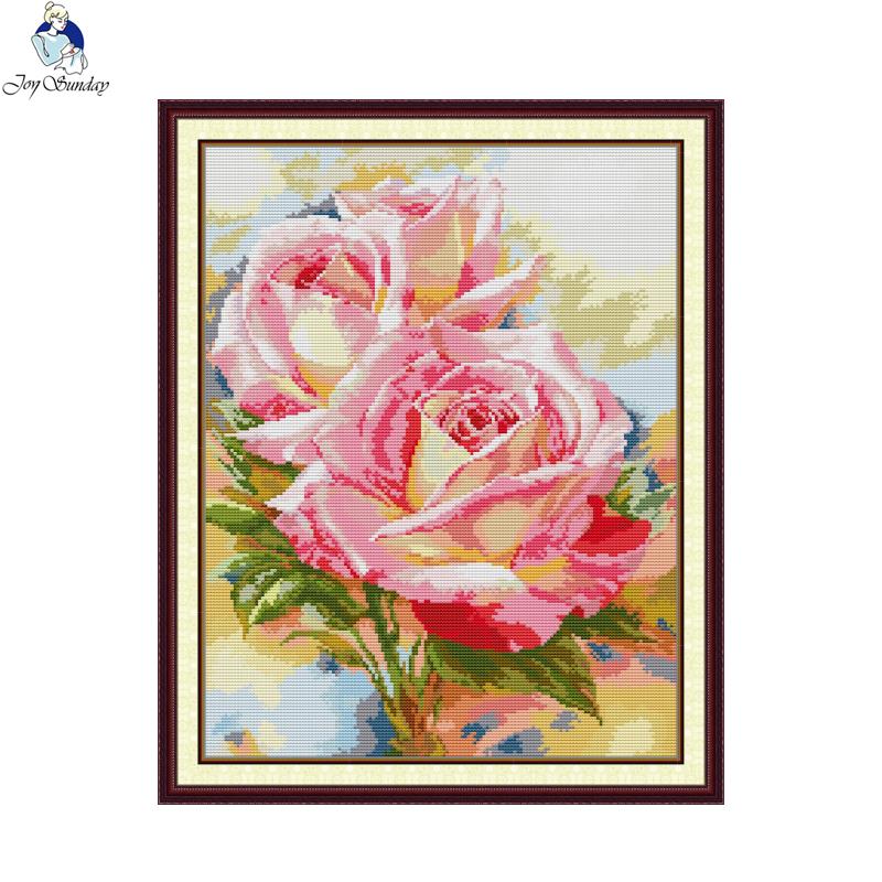 Kit de punto de cruz Joy Sunda - Embroidery Rose Stitch reseña y precio