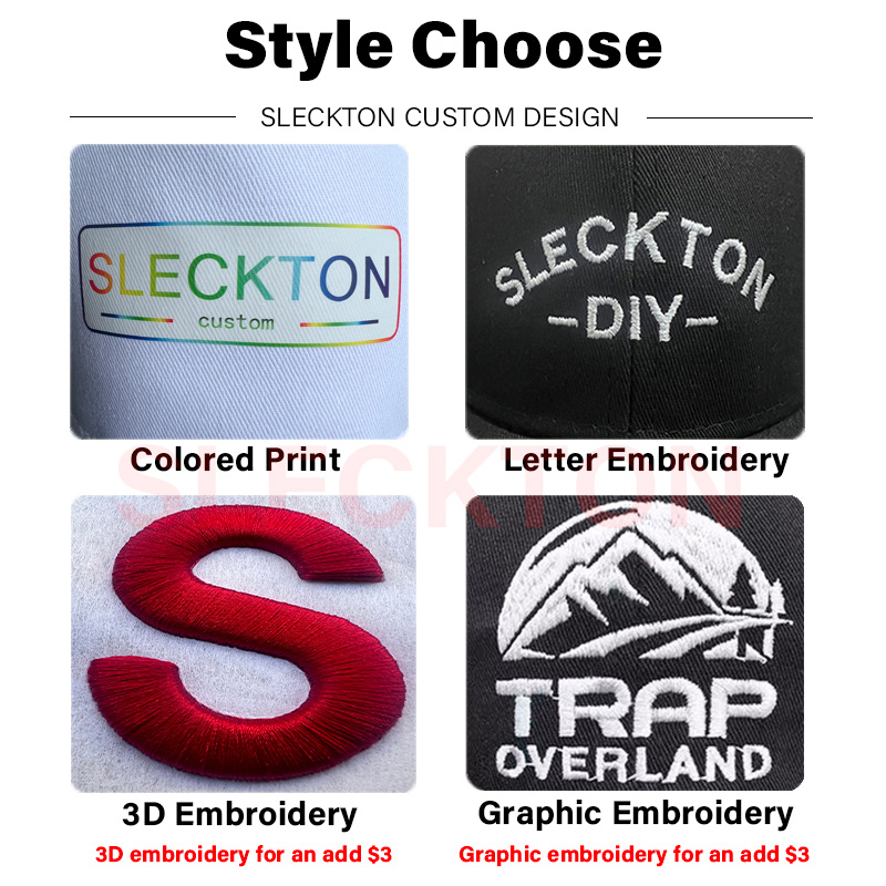 SLECKTON Gorra de béisbol con  - Embroidery Design Logo reseña y precio