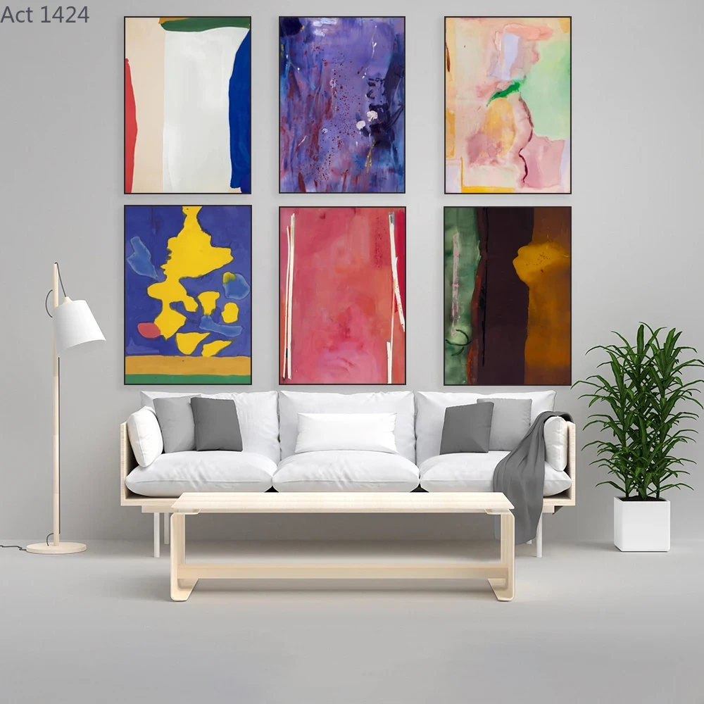 Helen Frankenthaler, pintora e - Embroidery Wall Art reseña y precio