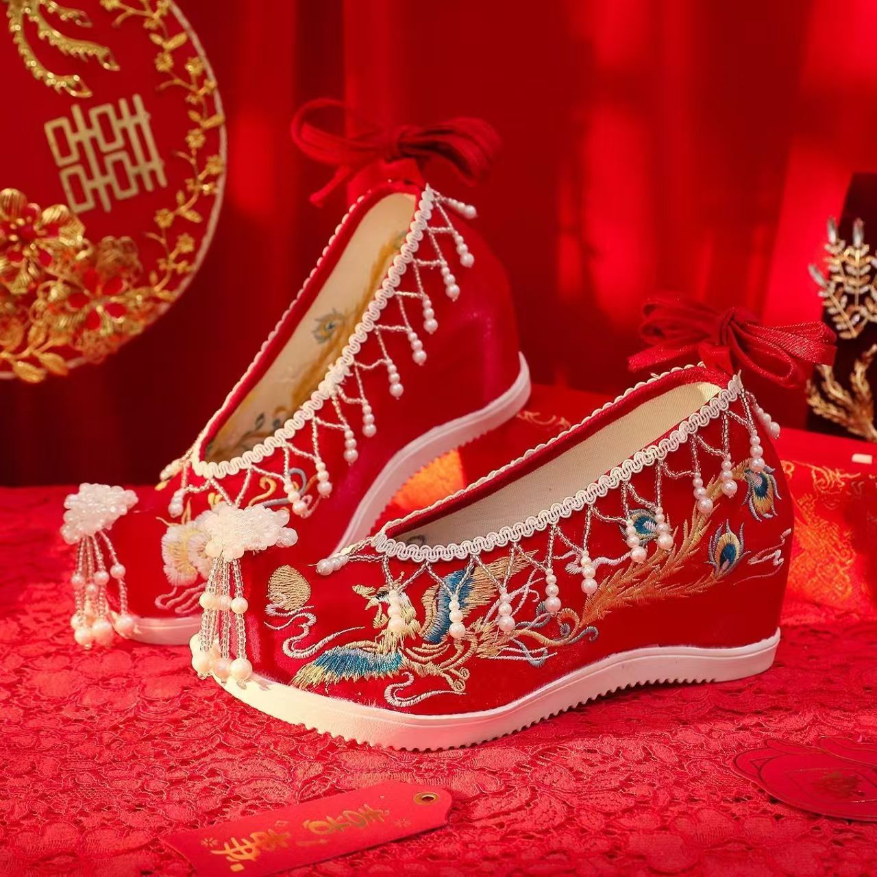 Nuevos zapatos de boda bordado - Embroidery Style reseña y precio
