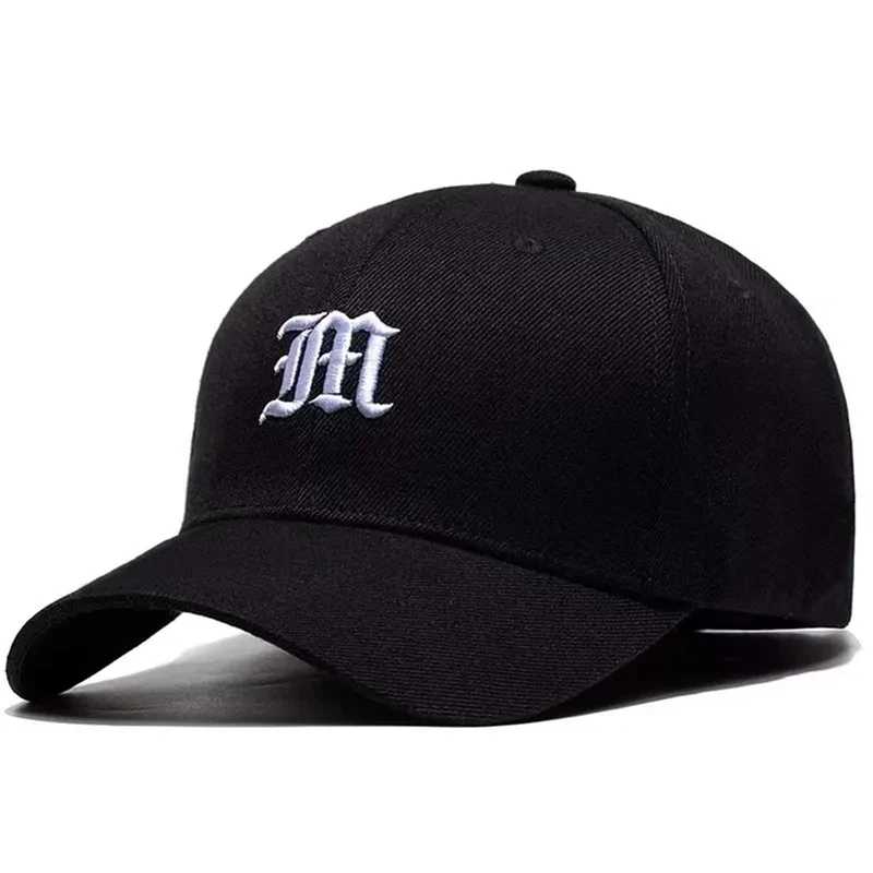 Gorras de béisbol unisex con b - Embroidery Letter M reseña y precio