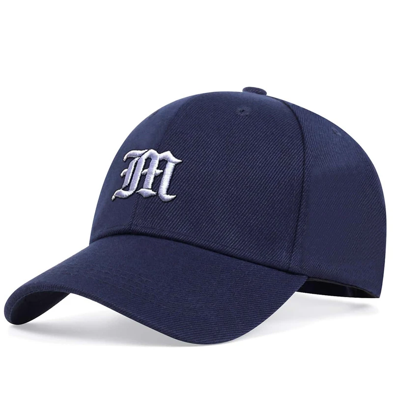 Gorras de béisbol unisex con b - Embroidery Letter M reseña y precio