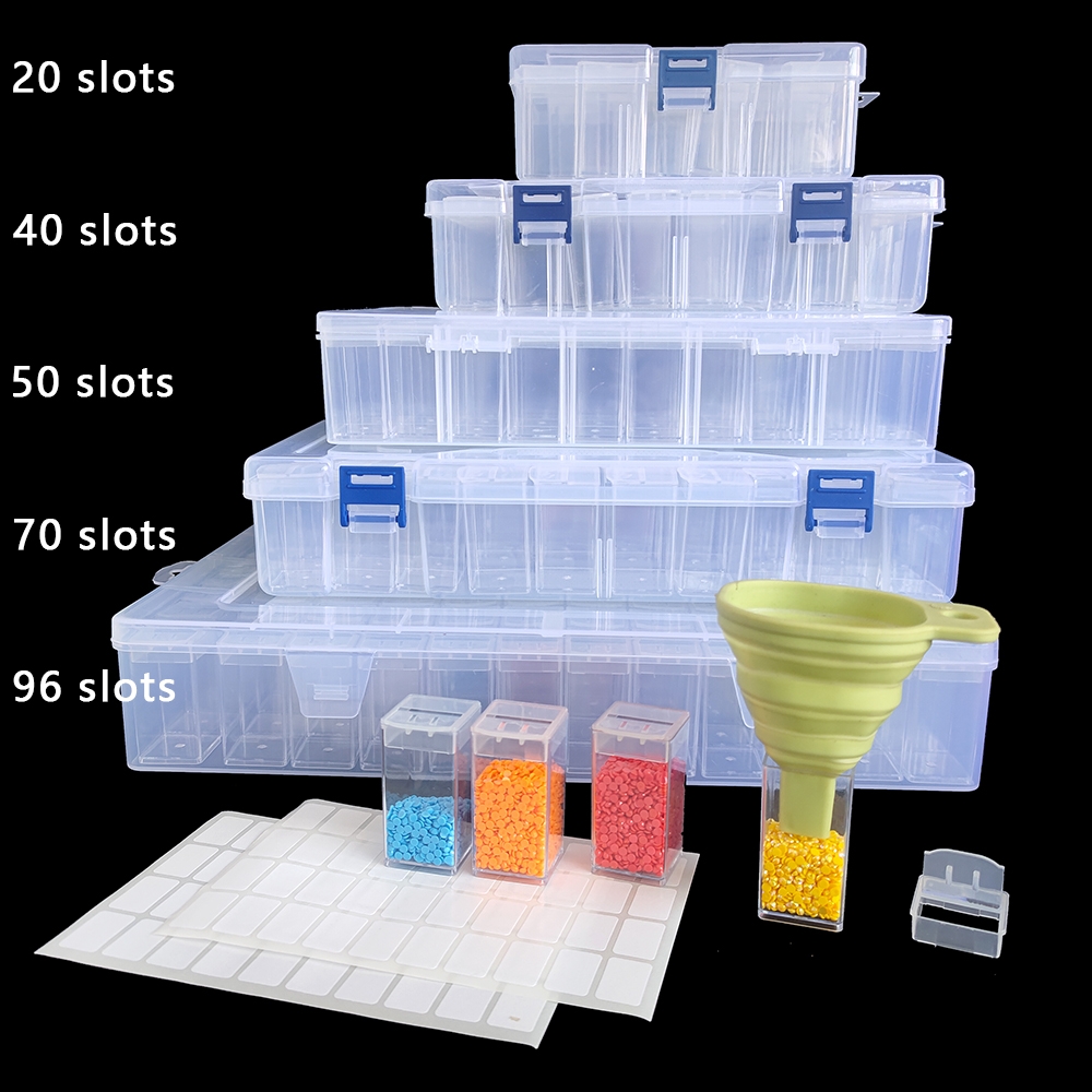 Caja de Almacenamiento Cuadrad - Embroidery Tools reseña y precio