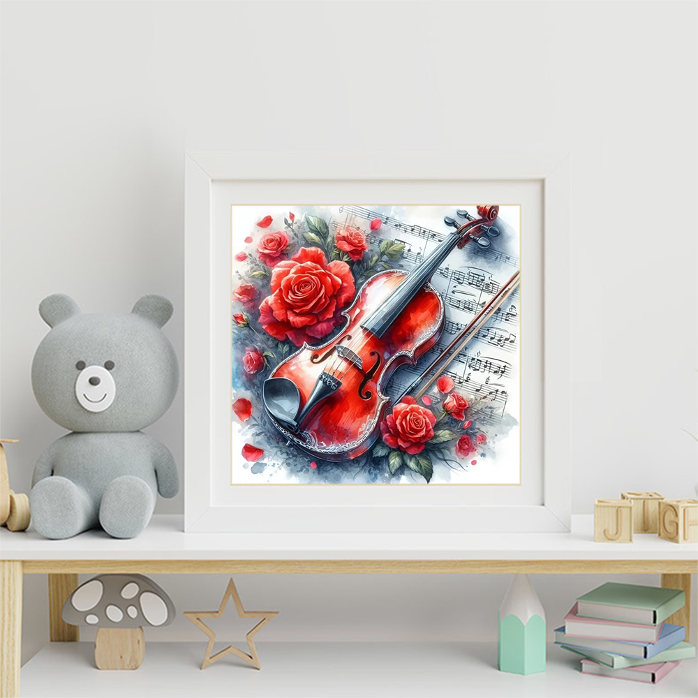 Evershine-pintura de diamante  - Embroidery Rose Stitch reseña y precio