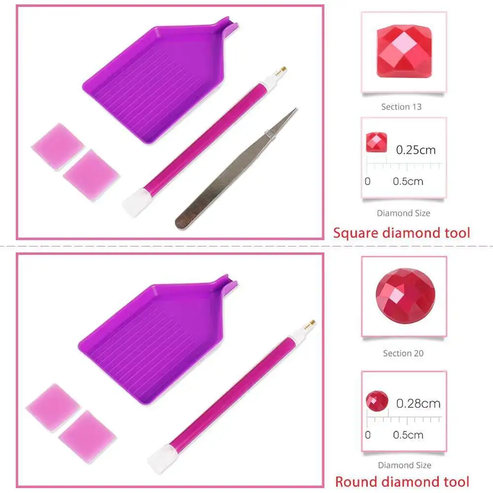 Evershine-pintura de diamante  - Embroidery Rose Stitch reseña y precio