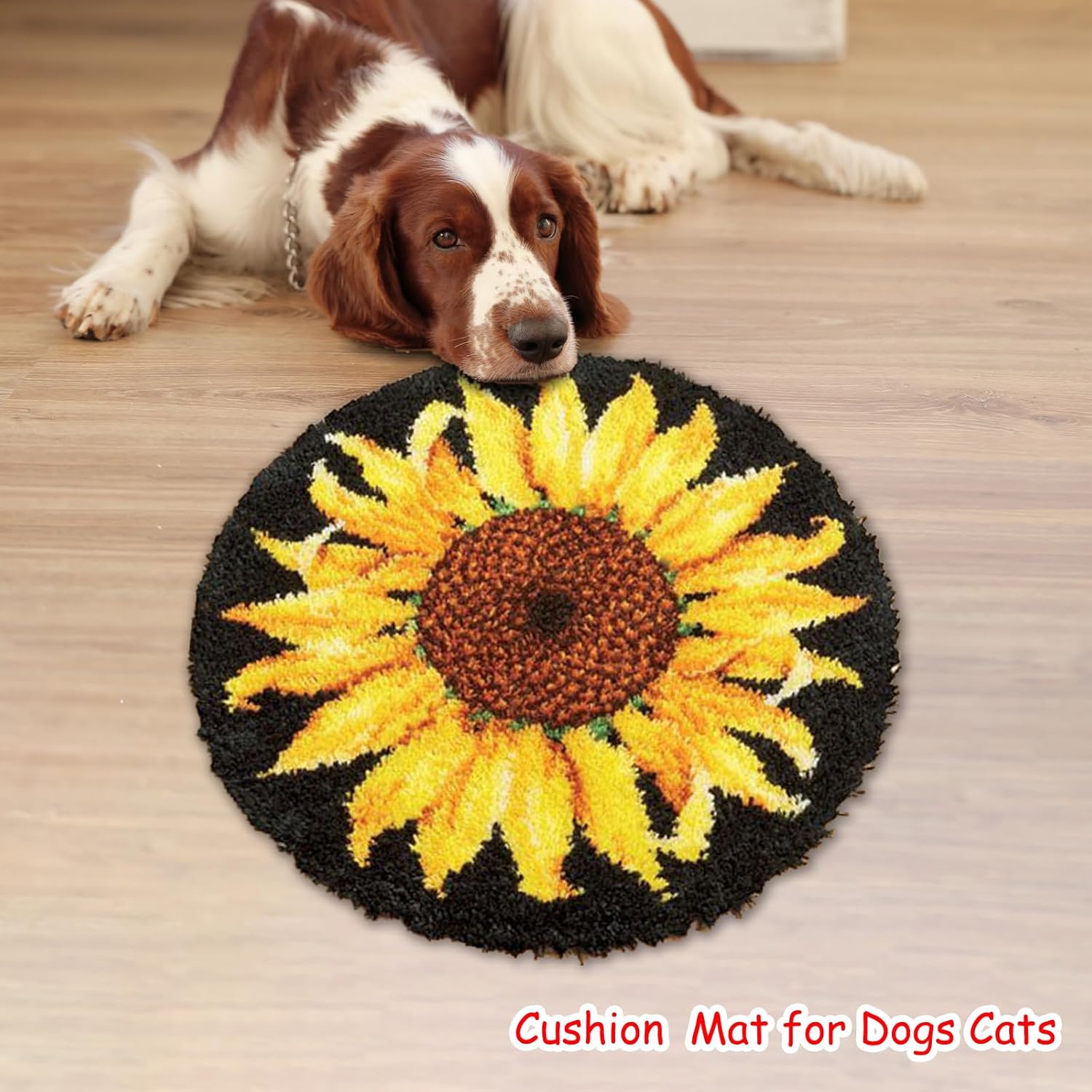 Kit de alfombra con gancho de  - Embroidery X Pattern reseña y precio