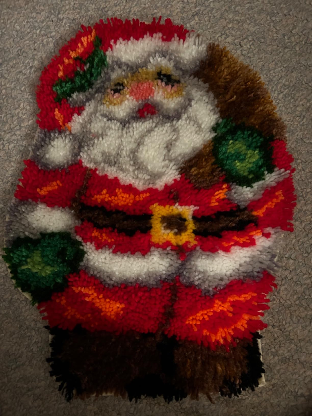 Kit de alfombra con gancho de  - Embroidery X Pattern reseña y precio
