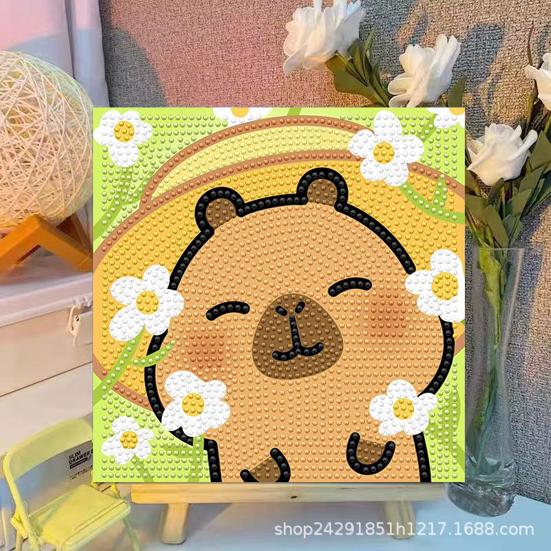 Pintura Decorativa de Diamante - Embroidery Frame reseña y precio