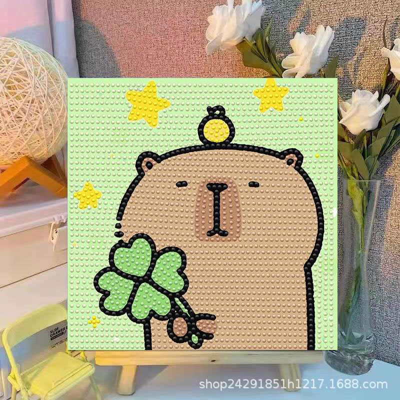 Pintura Decorativa de Diamante - Embroidery Frame reseña y precio