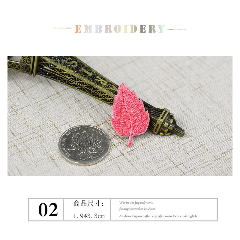 Parches Bordados de hojas de 5 - Embroidery Letter M reseña y precio