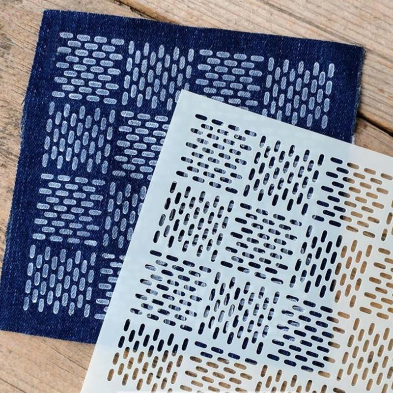 Plantilla de bordado Sashiko,  - Embroidery Tools reseña y precio
