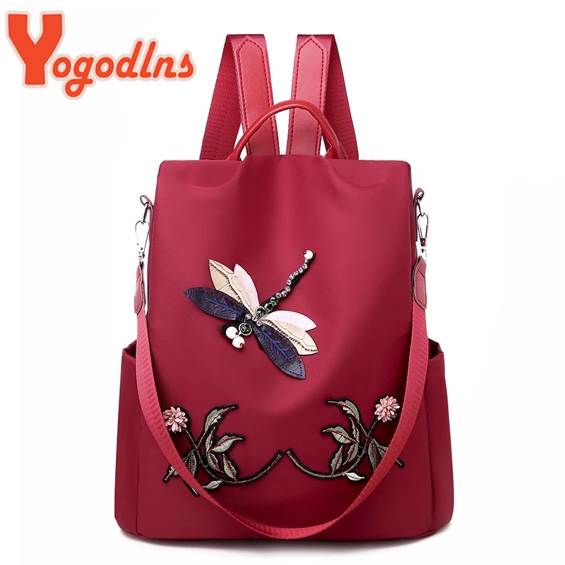 Mochila Yogodlns con bordado a - Embroidery Kit Pouch reseña y precio