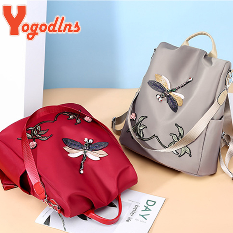 Mochila Yogodlns con bordado a - Embroidery Kit Pouch reseña y precio